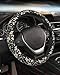 KWSAAHU Steering Wheel Cover Accessories Neoprene Cover Breathable NonSlip Easy to Install Suitable for Women Men 145155 Inch for Car SUV Van Truck Universal Beauty Floral - Image 2
