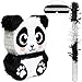 Birchio Panda Pinata Hand Made Animal Pinata Perfect for Birthday Party Theme Party Decoration17x13x4 Inches - Image 2