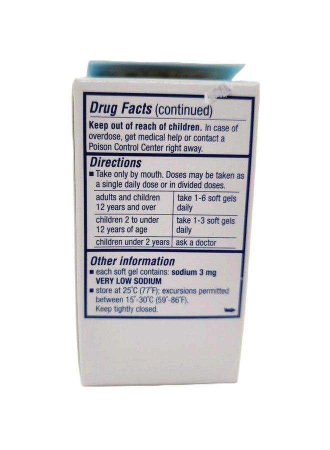 COLACE Clear Docusate Sodium Stool Softener 50Mg, 28 Count Per Box (4 Pack) - Image 3