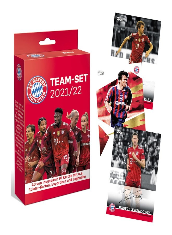 Topps FC Bayern Munich Team Set (German Language), Football Cards 2021/22 - Image 1