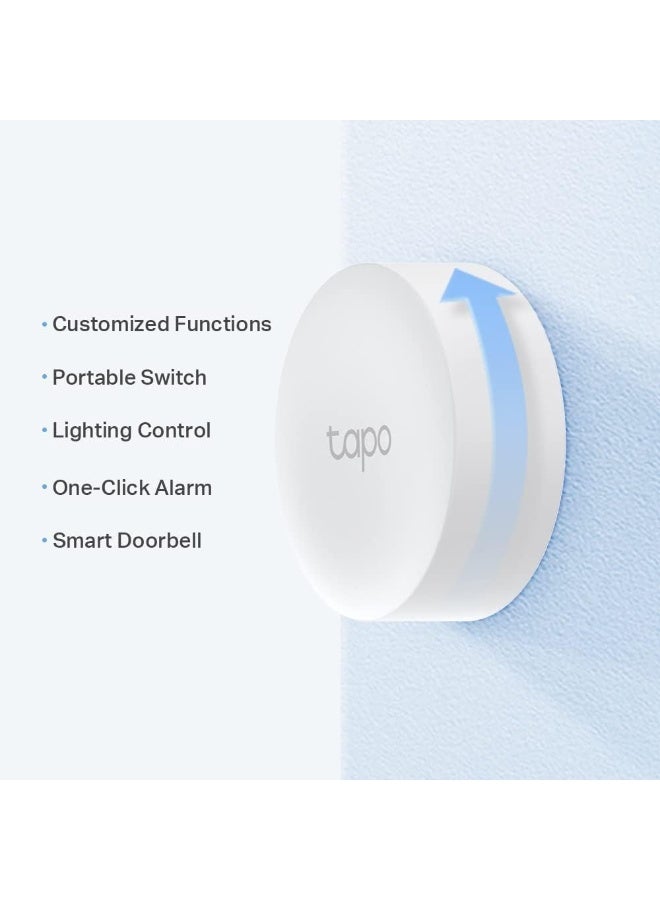 Tapo TP-Link S200B Smart Button, Works with Devices | Smart Home Control | Flexible Placement | Battery Powered | Hub Required - Image 2