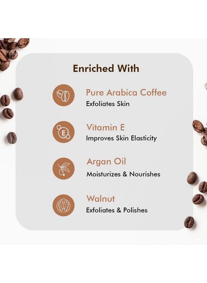 MCaffeine Coffee Tan Removal Face Scrub (100Gm) | Exfoliate Scrub | Blackhead Remover, Whitehead Remover, Dead Skin Remover, Detan Pack | Caffeine & Walnut Scrub For Face | Face Scrub For Women & Men  - Image 3