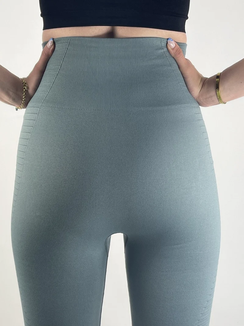 ميستريك Mystical Tokyo Stretching and Firming High Waist Sports Tights Green Color