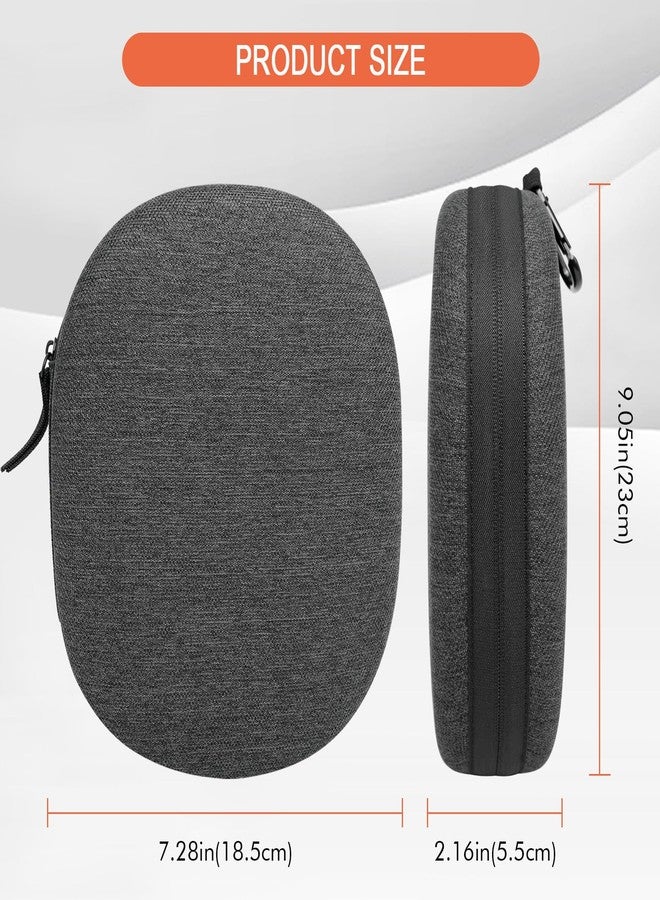 GEVO Headphones Case Compatible with Bose 700, QC35II, QC35, QC25, QCSE Case, Also Fit for JBL Headset and More, Replacement Protective Hard Shell Travel Carrying Bag with Cable Storage (Dark Grey) - Image 4