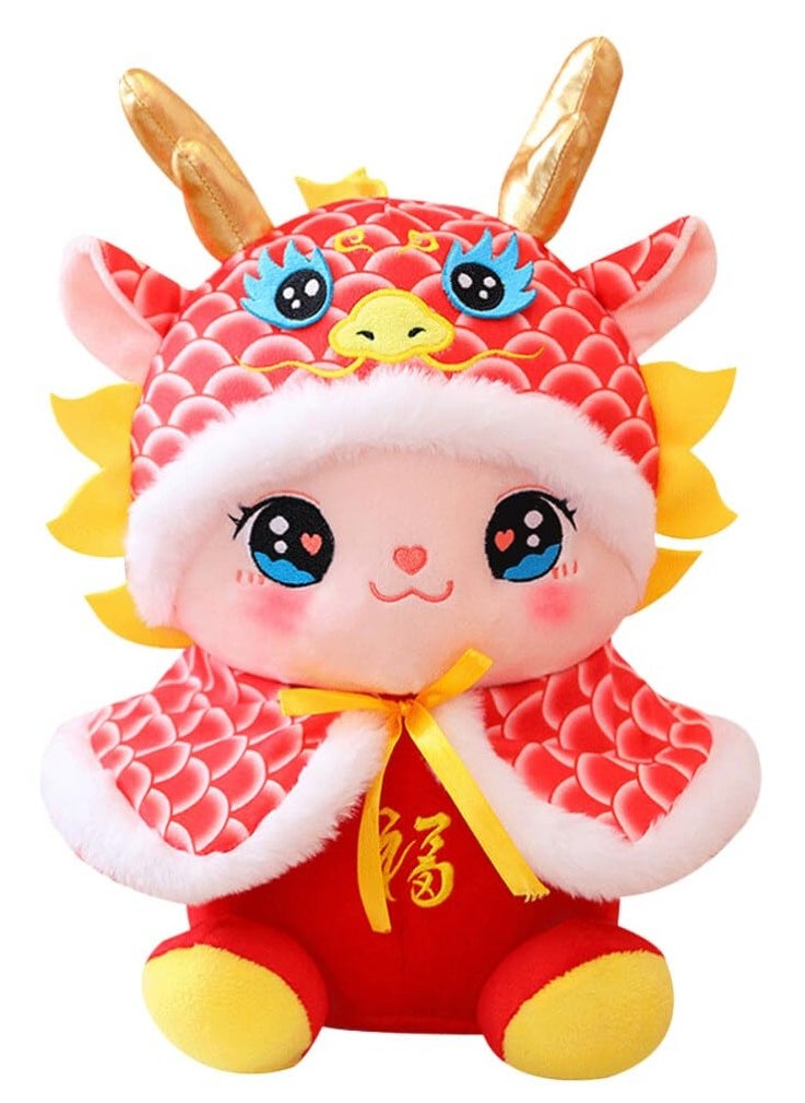 Chinese Zodiac Dragon Doll 20 cm, 2024 Year of Dragon Plush Toy, Chinese New Year Mascot, Stuffed Animal for Spring Festival Decor, Ideal Zodiac Gift for Kid - pzsku/Z3255B8AAD69DDA490675Z/45/_/1706610872/498e5aca-afeb-4280-9622-e9bec2f44997