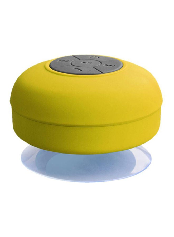 NIBEMINENT Mini Waterproof Bluetooth Speaker Yellow