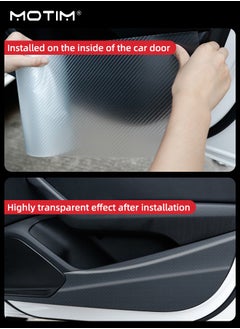 Motim 5 Meter Car Door Seal Strip, Rubber Weatherstrip Protector Edge Trim Guard, Universal Protector and 10 Meter Car Door Edge Guards Door Sill Protector,  Car Door Entry Guards Scratch Cover, Protector for Most Car  - Image 2
