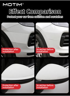 Motim 5 Meter Car Door Seal Strip, Rubber Weatherstrip Protector Edge Trim Guard, Universal Protector and 10 Meter Car Door Edge Guards Door Sill Protector,  Car Door Entry Guards Scratch Cover, Protector for Most Car  - Image 4