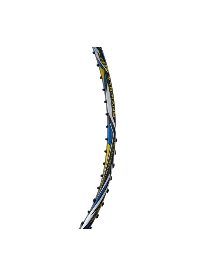 Li-Ning Li‑Ning Blaze 100 Carbon Fibre Badminton Racket – 78 g Head‑Heavy, Pre‑Strung (Charcoal/Lime/Blue)  - Image 4