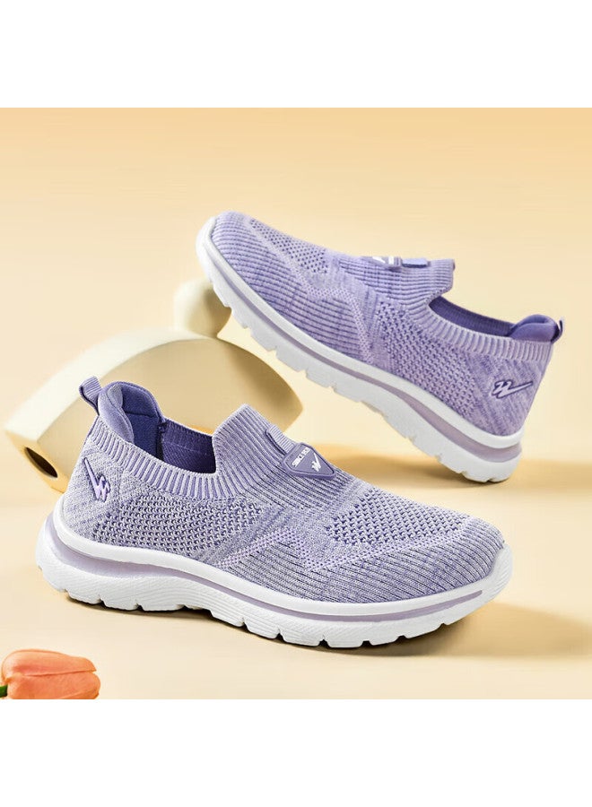 Double Star Eight Shuangxing Bate Women's Shoes, Spring And Autumn Breathable Casual Shoes, Lightweight Sports Cool Mesh Shoes, Slip-on Soft-soled Walking Shoes, Single Mesh Mom Shoes - Image 5