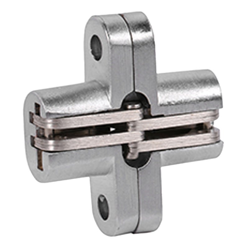 180 Degree Zinc Alloy Invisible Folding Door Cross Hidden Hinges (43.7mm) - Image 5