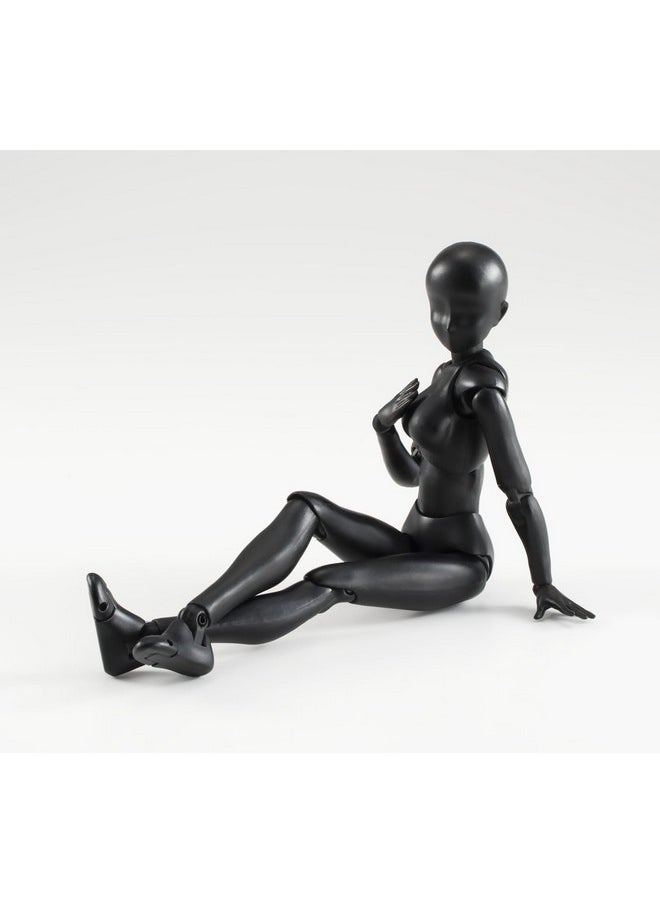 Bandai - Tamashii Nations S.H. Figuarts Woman (Solid Black Color Ver.) Action Figure - Image 1