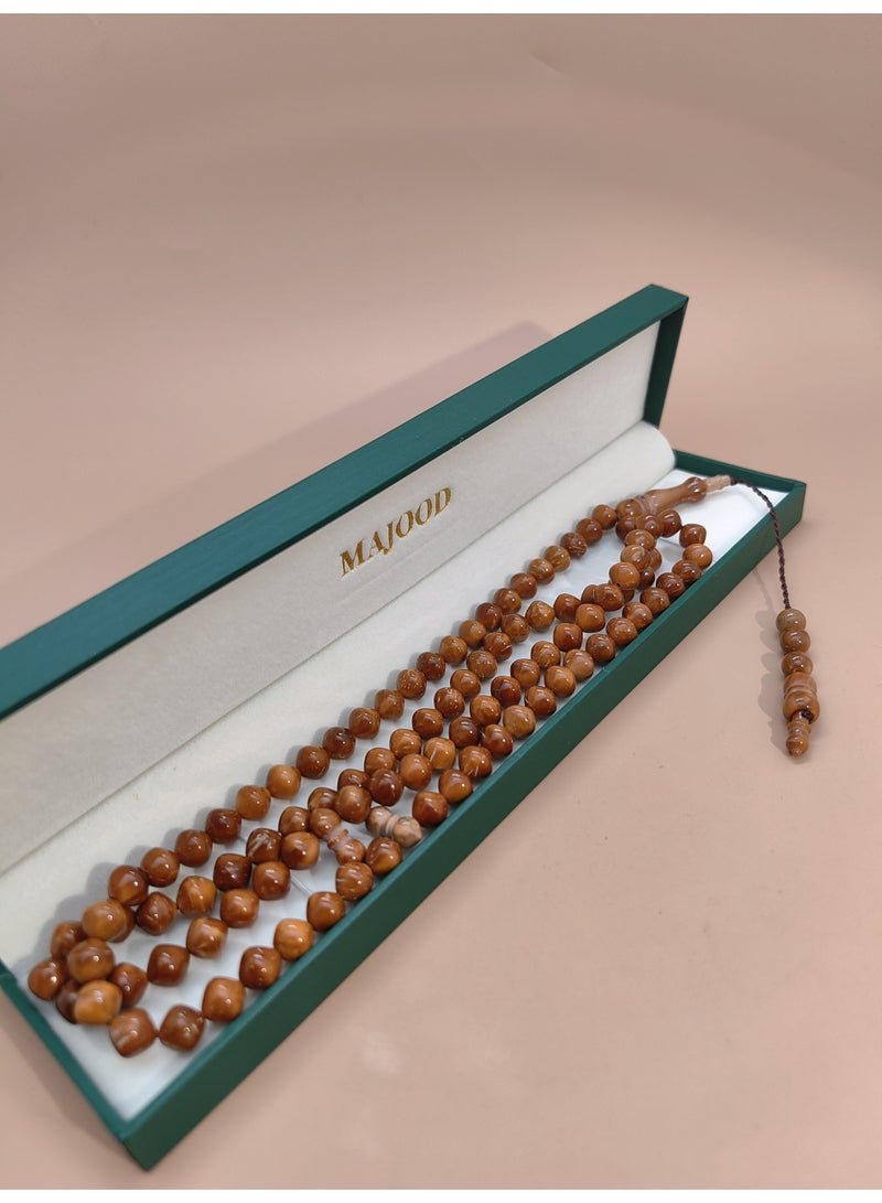MAJOOD 99 Kuka Tower Shaped Prayer Beads/Tasbih/8MM - Image 4