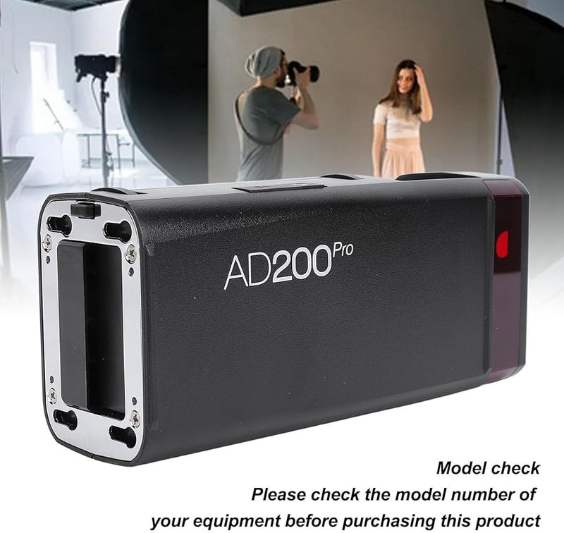 AD200 PRO Flashlight Replacement Body Cover Durable ABS Material Easy Installation Repair Part - Image 4