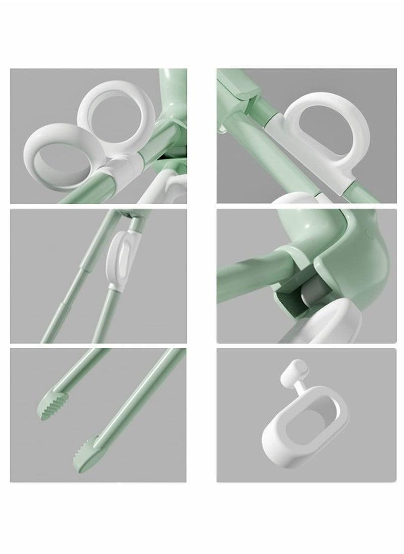 KASTWAVE - 2Pcs, Dinosaur Children Learning Chopsticks Training Chopsticks Easy to Use Right Learning Chopsticks for Children Kids Beginners Baby Eating Practice Chopsticks - Image 1