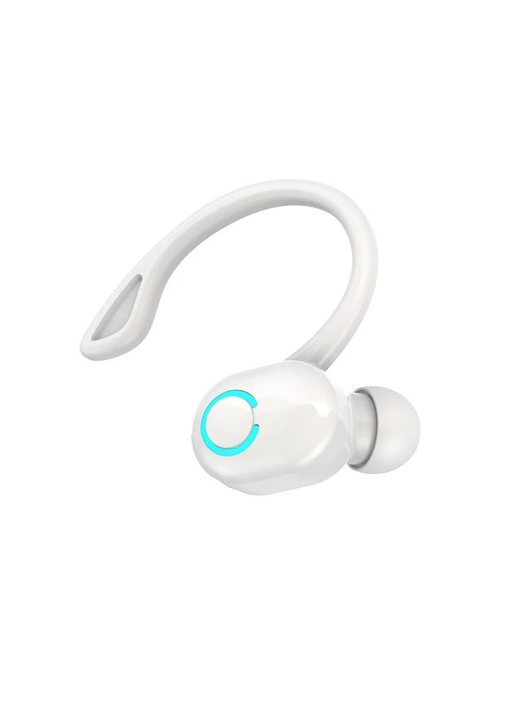 AROAQ Earbuds Bluetooth Wireless Headphones Bluetooth 5.0 Earphones with Mic Single in-Ear Sports Waterproof TWS Earbuds Bluetooth Handsfree Headset (White) - Image 1