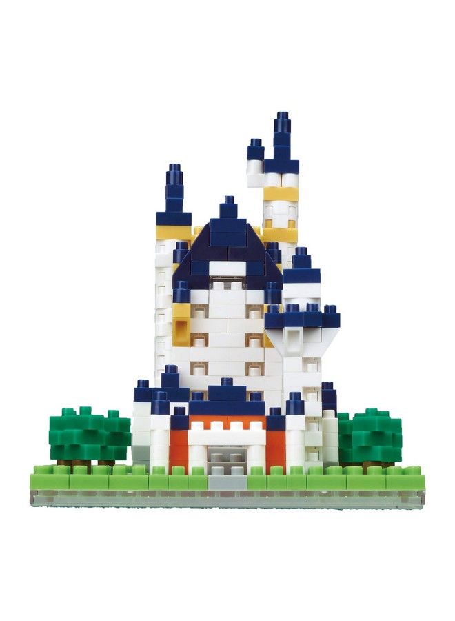 Kawada Nanoblock Neuschwanstein Castle [World Famous Buildings] Nanoblock Sight To See Series Building Kit 500 (Nbh_198) - Image 5