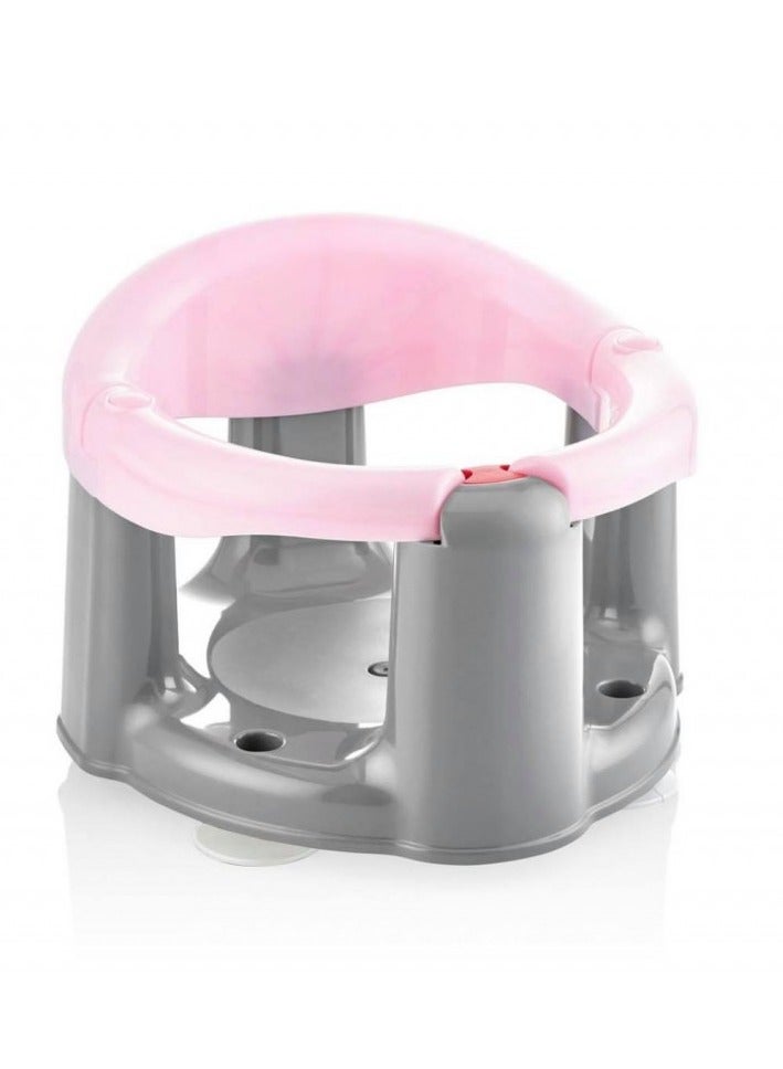 Babyjem - Anti-Slip Baby Bath & Feeding Seat - Pink