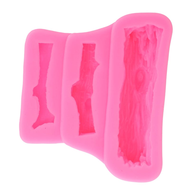 Tree Stump Silicone Mold For Chocolate Cake Decorations Baking Craft - Image 2