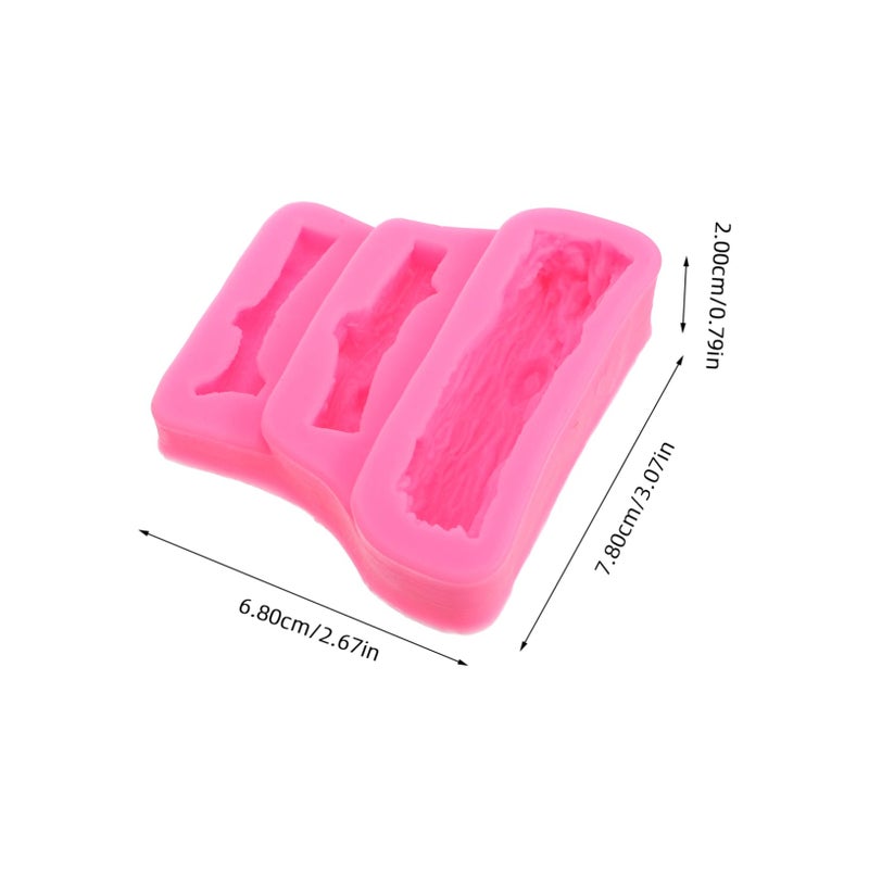 Tree Stump Silicone Mold For Chocolate Cake Decorations Baking Craft - Image 3