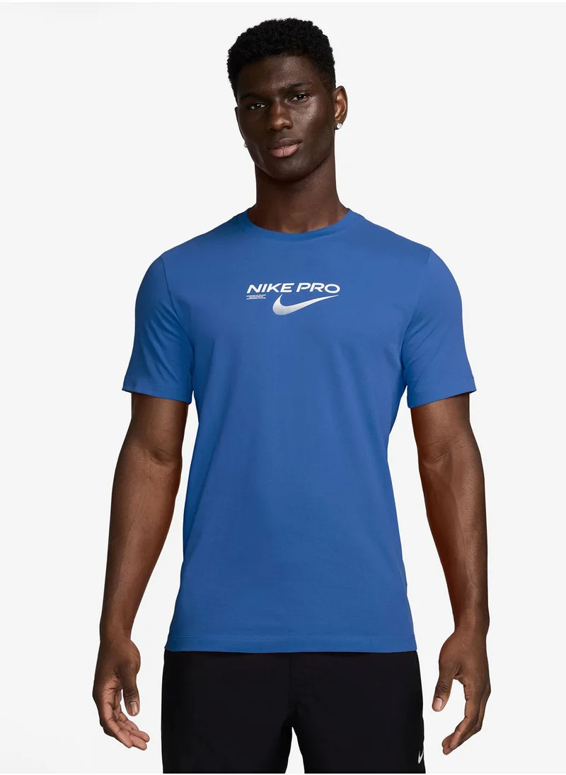 نايكي Dri-Fit Pro Training Short-Sleeve T-Shirt