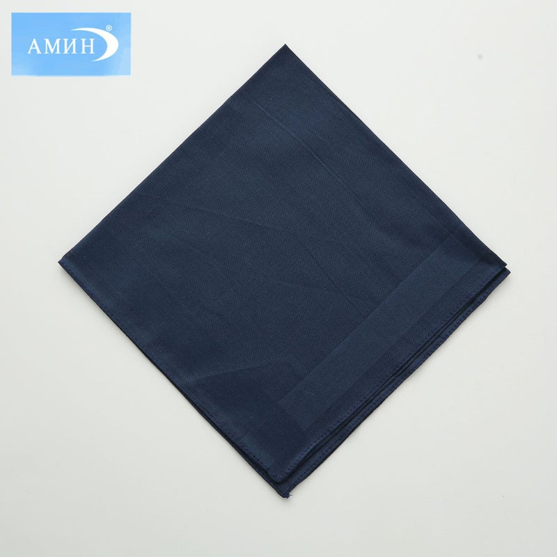 40Cm Cotton High-Grade Plain Satin Handkerchief Cotton Men'S Business Pocket Towel Handkerchief Wedding Gift Can Be Processed - Image 1