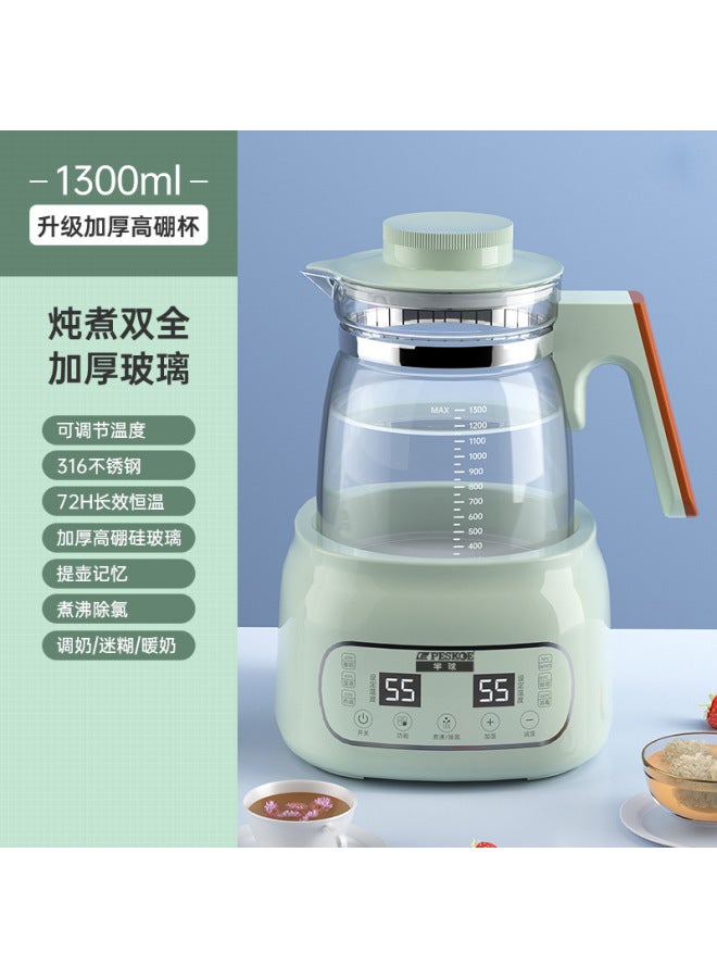 Baby Constant Temperature Milk Adjuster Glass Household Kettle Automatic Intelligent Heat Preservation Milk Brewing Milk Warmer