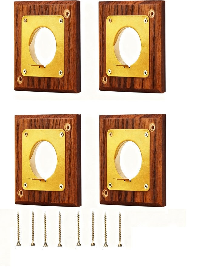 CEDAR ALPHA 4 Pk Bird House Predator Guards -1.5" Hole Sizes - Excludes Different Bird Species - Protects The Entry Hole - Image 1