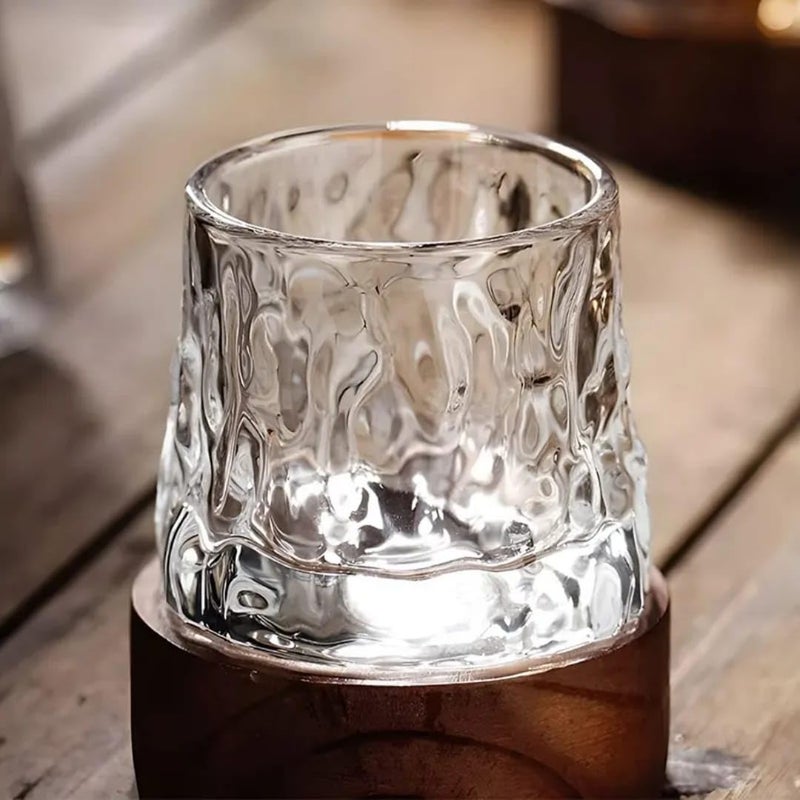PrimeWorld Water & Juice Glass Set of 6 pcs – 180ml | Elegant Stemless Glasses for Water, Juice, Mocktails & More | Premium Crystal Drinkware - Image 2