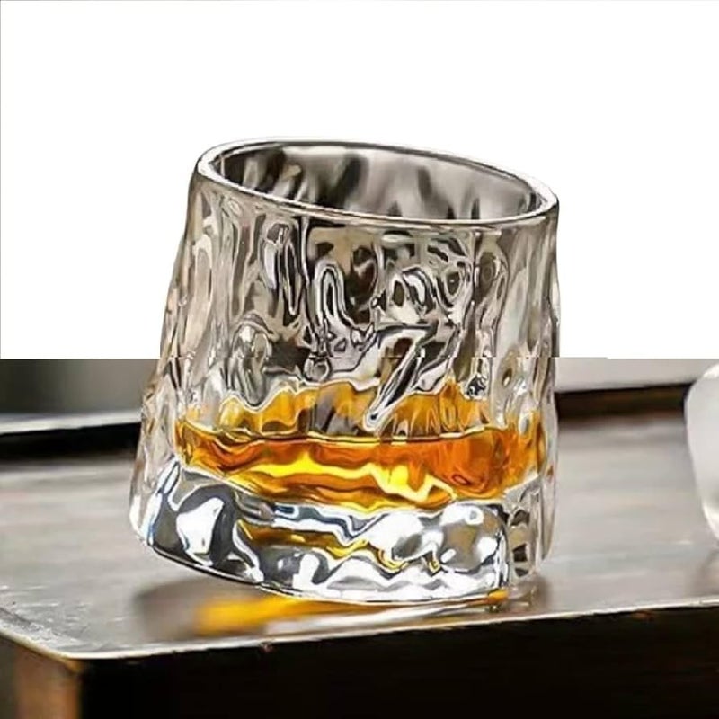 PrimeWorld Water & Juice Glass Set of 6 pcs – 180ml | Elegant Stemless Glasses for Water, Juice, Mocktails & More | Premium Crystal Drinkware - Image 1