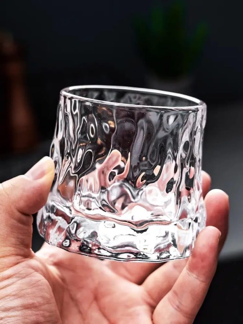 PrimeWorld Water & Juice Glass Set of 6 pcs – 180ml | Elegant Stemless Glasses for Water, Juice, Mocktails & More | Premium Crystal Drinkware - Image 3