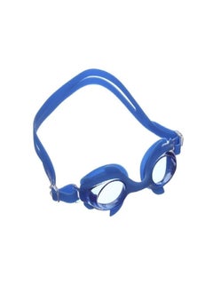 Generic Water World Swimming Goggles Anti Fog With Connected Earplug For Adults Blue 