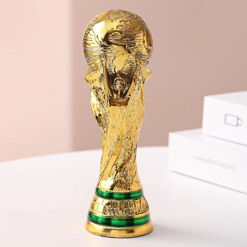 World Cup Football Trophy 2026 Qatar Fan Souvenir Trophy Ornament Ceramic Decoration Trade - Image 4