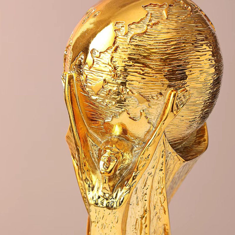 World Cup Football Trophy 2026 Qatar Fan Souvenir Trophy Ornament Ceramic Decoration Trade - Image 5
