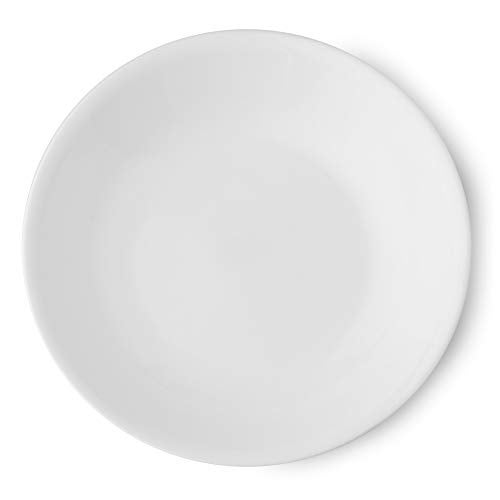 corelle Vitrelle 6-Piece Bowl Set  Triple Layer glass and chip Resistant  20-Oz Lightweight Round Bowls  Winter Frost White - Image 4