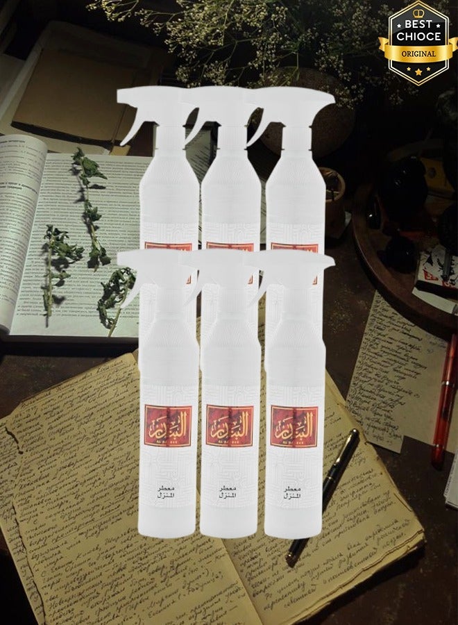 Banafa 6 Pieces Al Bandar Air Freshener 500ml - Image 1