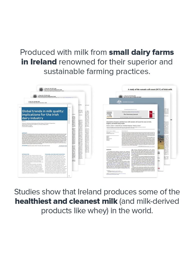Legion Athletics Whey+ Whey Protein Powder, Fruity Cereal Flavor, Naturally Sweetened and Flavored, Grass-fed whey isolate, No Added Sugars, 21 grams Per Serving, 990g / 39.4 oz / 2.18 LBS, 30 Servings - Dietary Supplement - Image 4