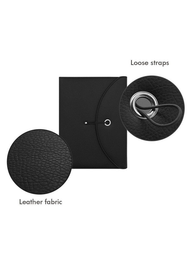 NKTM Filing Folders, Pocket Folders File Folders Letter Size Folders with Pockets Expanding File Folder Pocket Folder PU Leather 13 Pockets A4 Letter Size Document Organizer - Image 3