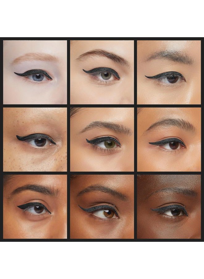 MILANI Stay Put Matte Liquid Eyeliner - Black, Waterproof, 17H Wear, Cruelty-Free, Vegan, Smudgeproof, Long Lasting - Image 3