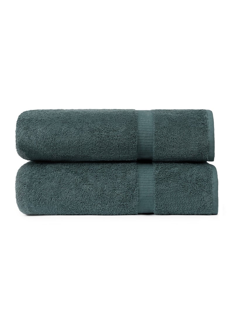 CLEANUP TOWELS - Cleanup Towels Set of 02 Bath Sheets. Size 90x170 Cm. Durable Quality With Excellent Color Options Specially Designed To Match Your Washroom And Home As You Desire. Well Absorbant Durable Lasts Long. 550 + GSM Guranteed. - Image 1