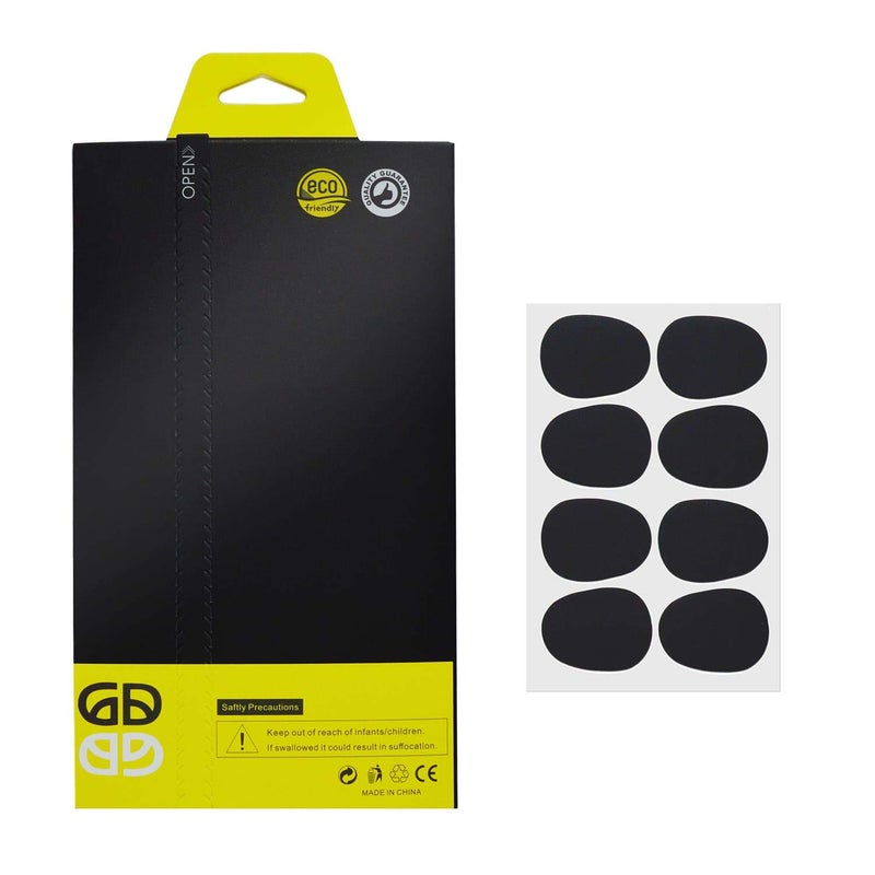 WINGKIND وسادات فم الساكسفون الألتو/التينور وقرنات ونج كايند، 0.8 مم أسود (8 قطع) - Image 2