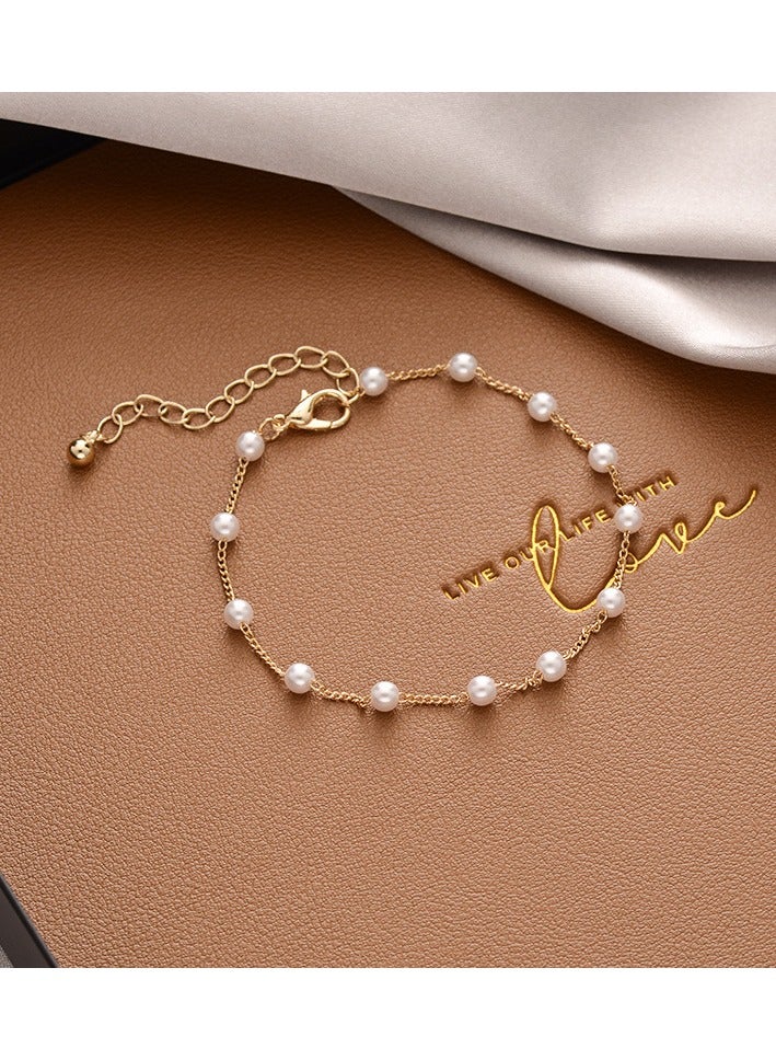 Nariele New Niche High-End Versatile Pearl Bracelet