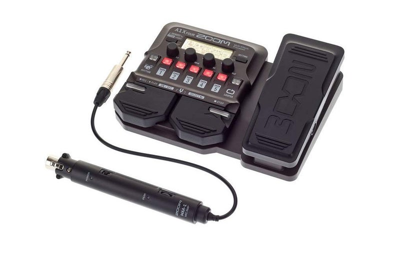 Zoom A1X Four Multi-Effects Processor (For Acoustic Guitar, Saxophone, Trumpet, Violin, Harmonica, Acoustic Bass, and More) - Image 4