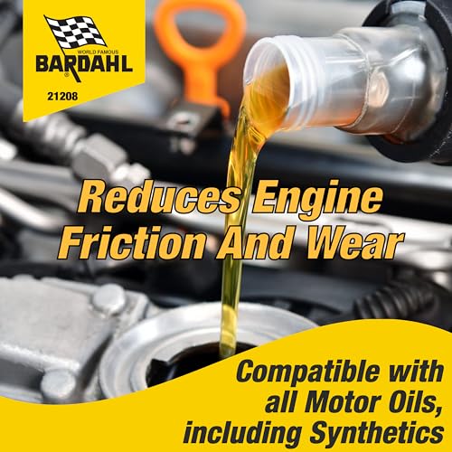 Bardahl B2 Engine Protection Motor Oil Additive - Zinc Engine Restore & Oil Burning Guard - Oil Treatment Designed to Lubricate & Reduce Wear on Older Cars & High Mileage Engines - 12 fl oz (1 Pack) - Image 2