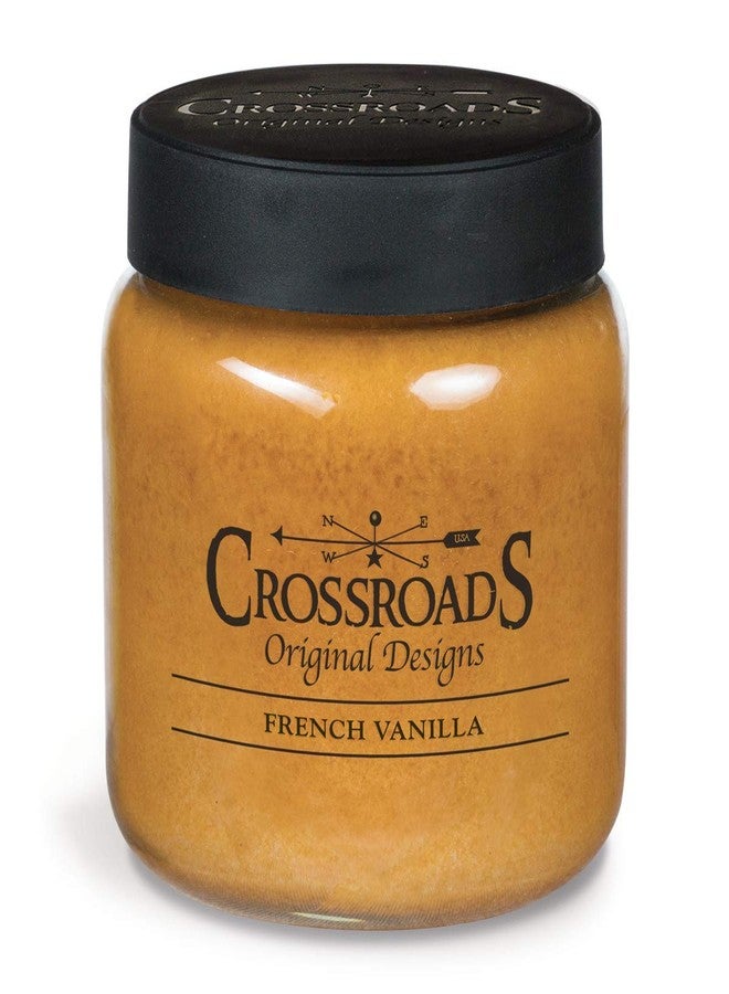 Crossroads Candle 16 Ounce Jar - French Vanilla