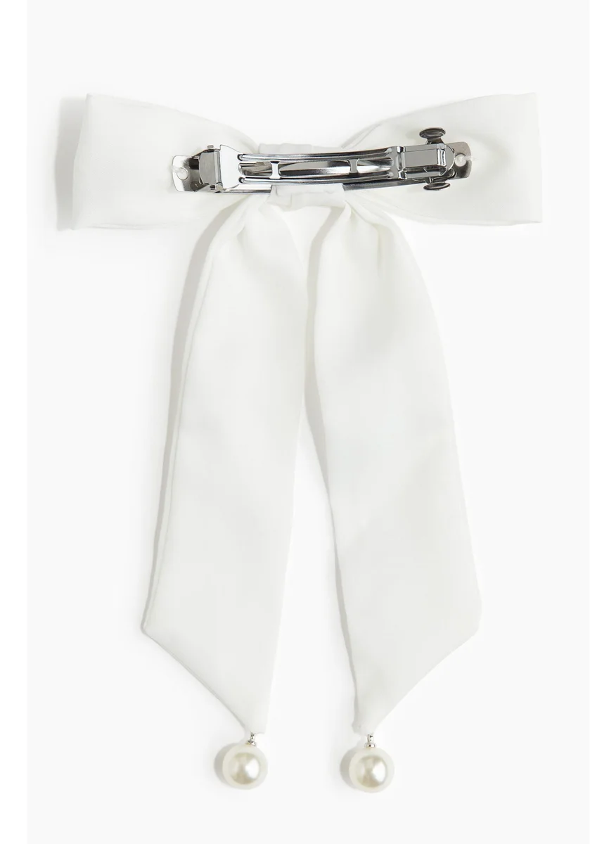 اتش اند ام Bow-Decorated Hair Clip