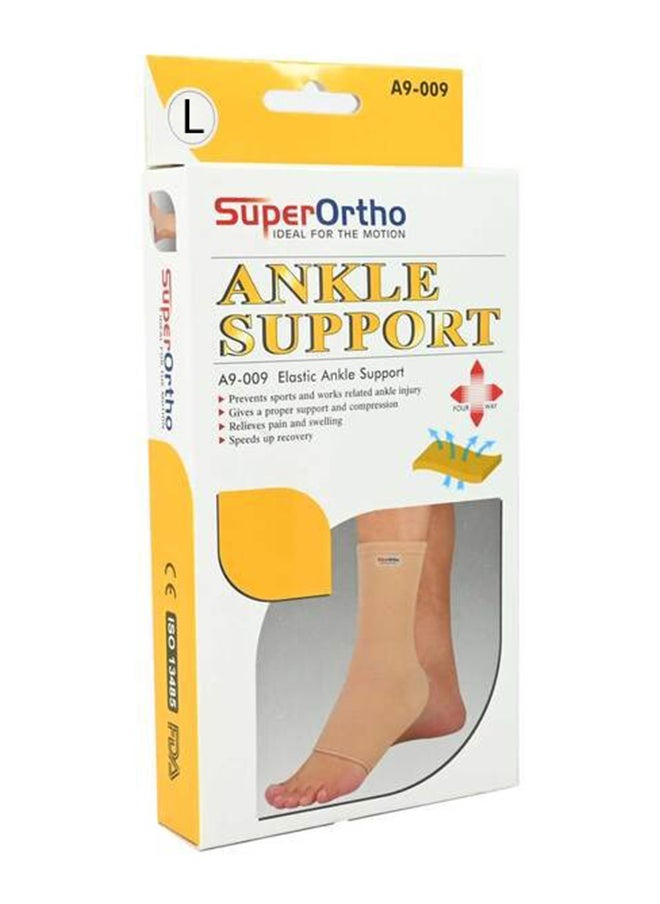 SuperOrtho Super Ortho Elastic Ankle Support(White) - A9-009 (L) 