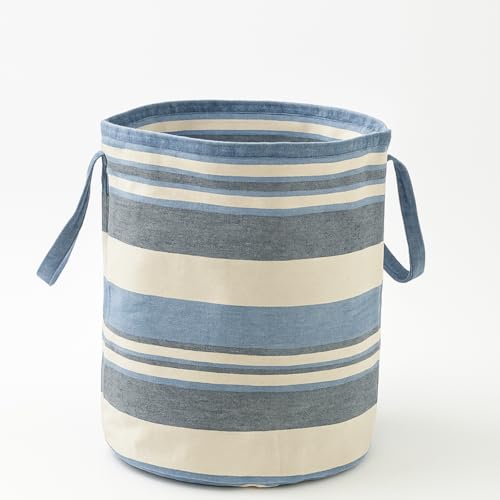 Värde Laundry Bag with Handle Pack of 1 | Foldable Clothes Laundry Bag | Also Works as Carry Bag | Lightweight & Durable | Perfect for College, Travel, and Daily Use | Kerala Blue Bell - Image 2