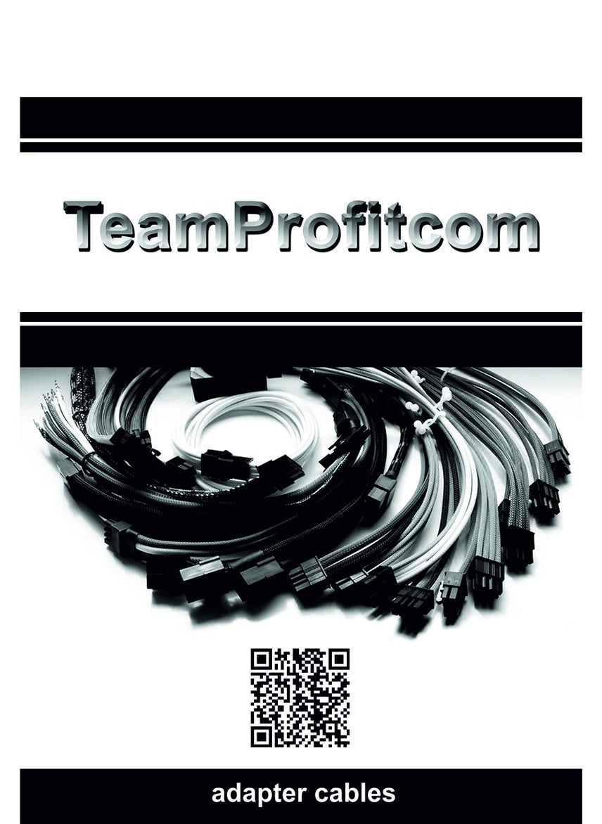 TeamProfitcom TeamProfitcom CPU 8 Pin Power Extension Cable ATX CPU 8 Pin Female to 8(4+4) Pin Male EPS Extension Cable for Motherboard (Not PCI-e VGA) 12 Inches (2 Pack)  - Image 5
