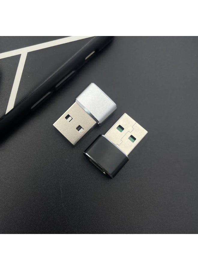 USB3.0 To Type-c Tpc Female To A Male Adapter OTG Mobile Phone Adapter Typec Charging Converter-Interface Form:T1 Short 2.0 Black (high Gloss) - Image 3